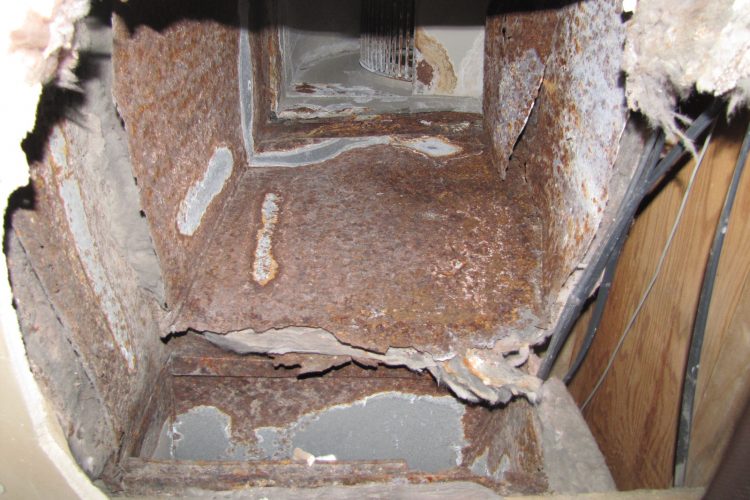 Ductwork In Need of Demolition