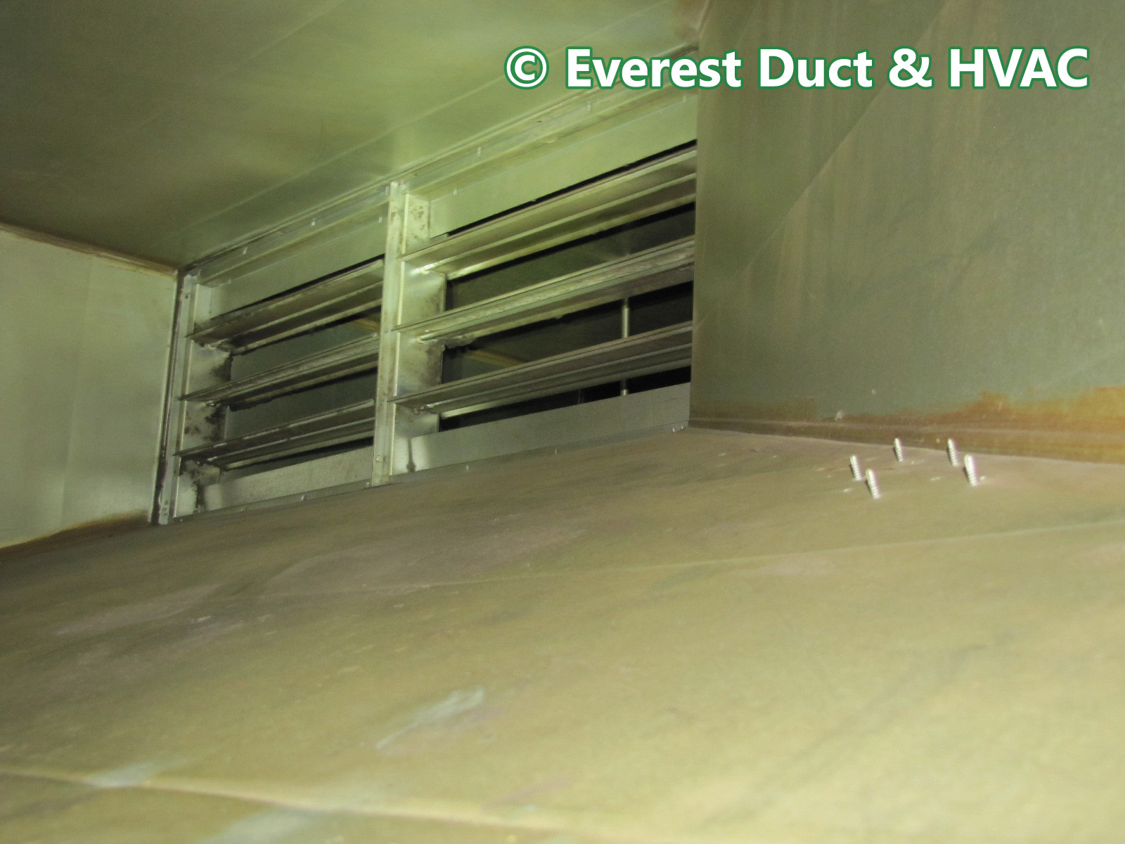 All Dust Removed from Ducts